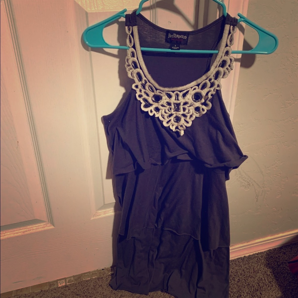 Casual grey dress
